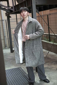 BIG BLOBBY COAT-DONY / GREY