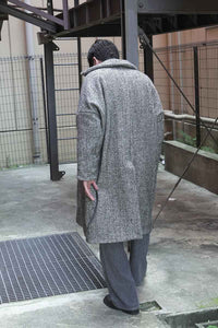 BIG BLOBBY COAT-DONY / GREY