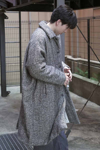 BIG BLOBBY COAT-DONY / GREY