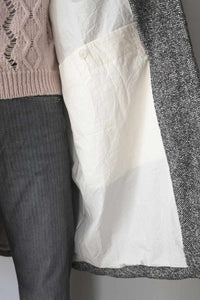 BIG BLOBBY COAT-DONY / GREY
