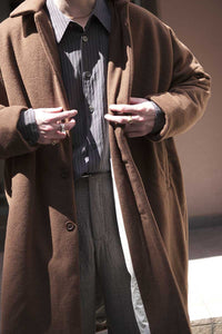 BIG BLOBBY COAT-KASPER / FUDGE