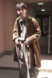 BIG BLOBBY COAT-KASPER / FUDGE