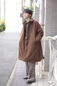 BIG BLOBBY COAT-KASPER / FUDGE