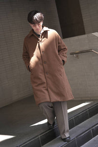 BIG BLOBBY COAT-KASPER / FUDGE