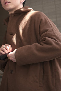 BIG BLOBBY COAT-KASPER / FUDGE