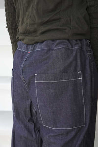 TIE ME UP PANT-DENIM L / INDIGO