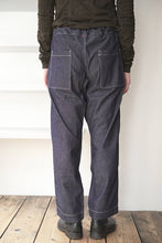 Load image into Gallery viewer, TIE ME UP PANT-DENIM L / INDIGO