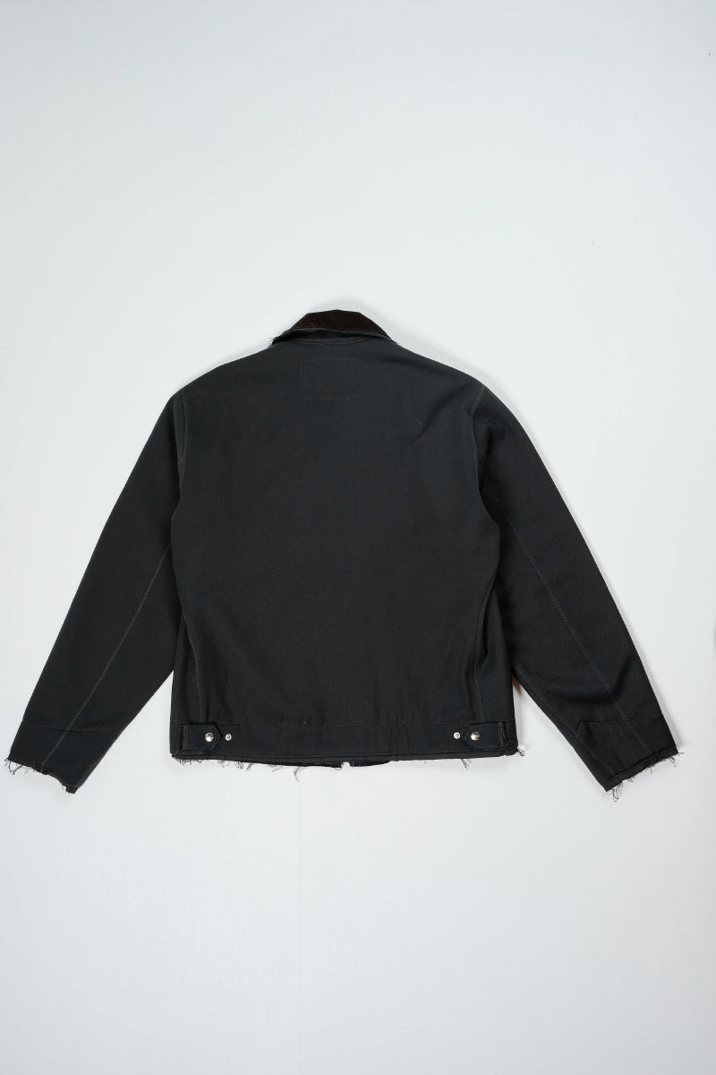 WORKER JACKET - WOOL TWILL / GREY