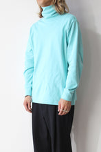 Load image into Gallery viewer, PLAIN TURTLENECK  / T.BLUE