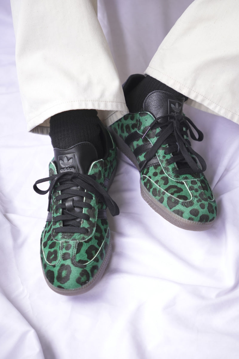 SAMBA OG W / SCREAMING GREEN/CORE BLACK/GOLD METALIC/GUM  [神戸店]