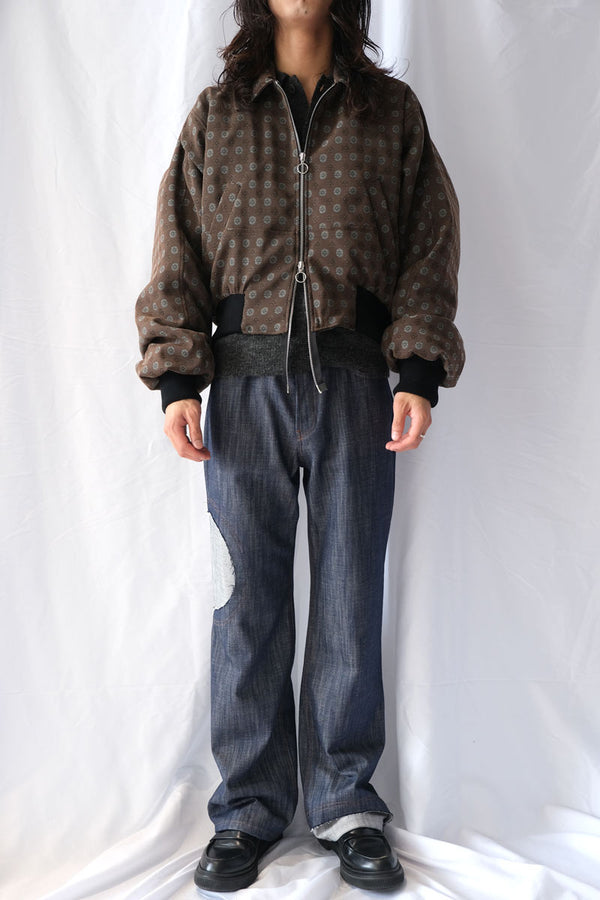 CIRCLE WINDOW JEANS / TRUE INDIGO