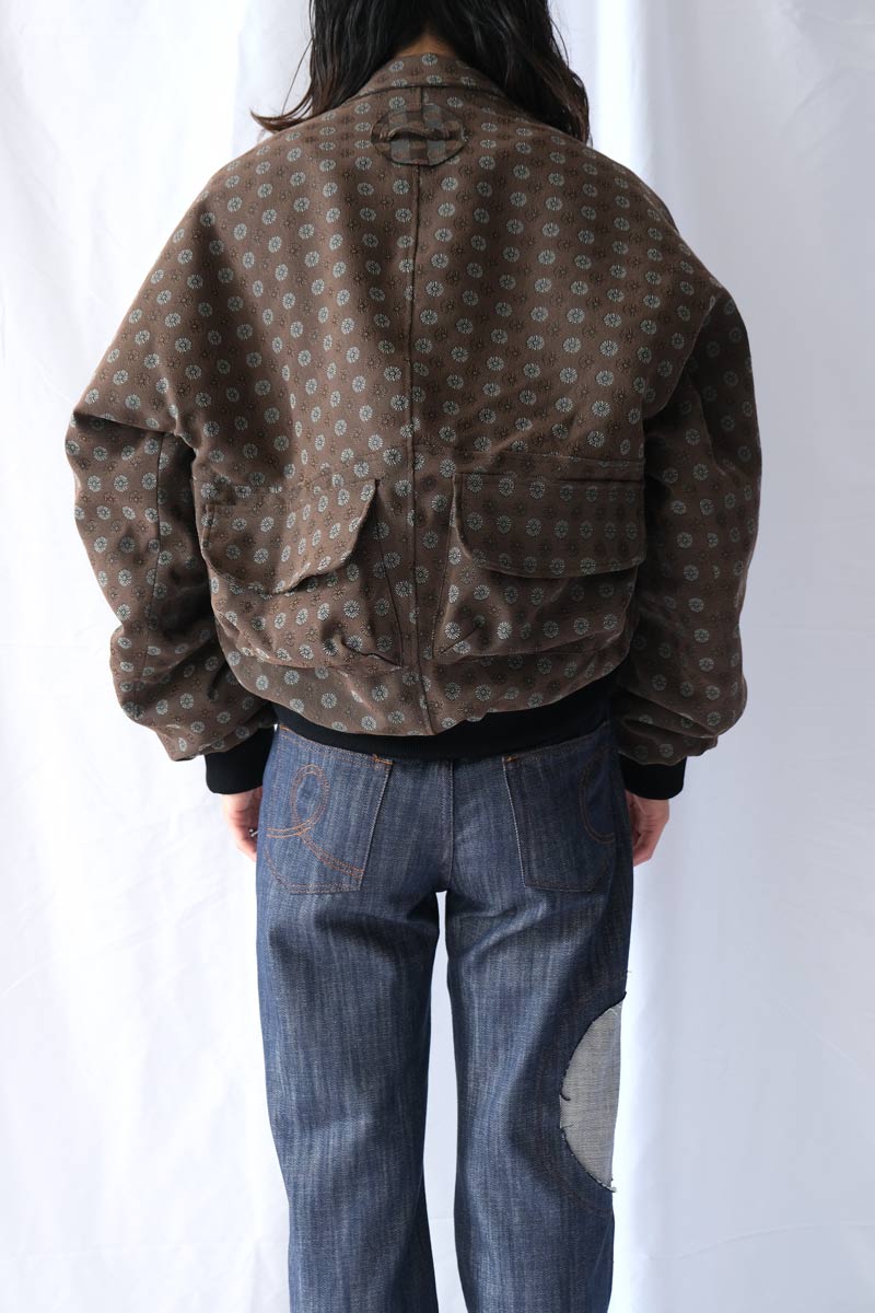 BOTTOM HEAVY BOMBER / BROWN [30%OFF]