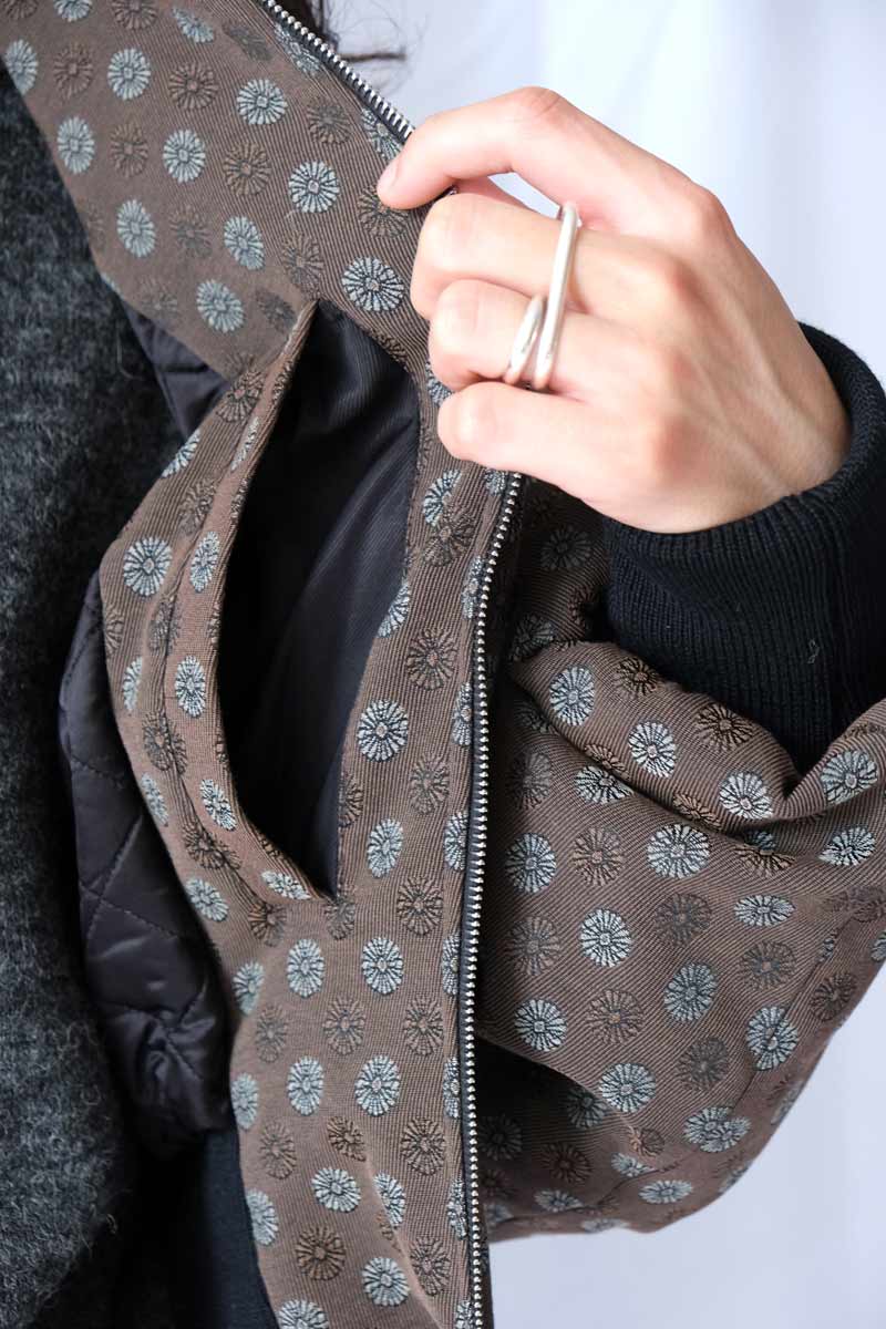 BOTTOM HEAVY BOMBER / BROWN [30%OFF]