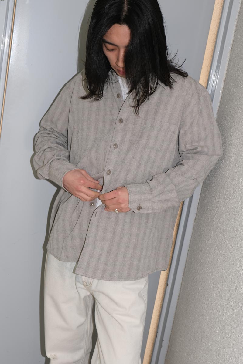 ABOVE SHIRT / SAGE TRAIL CHECK DRYLINE WEAVE