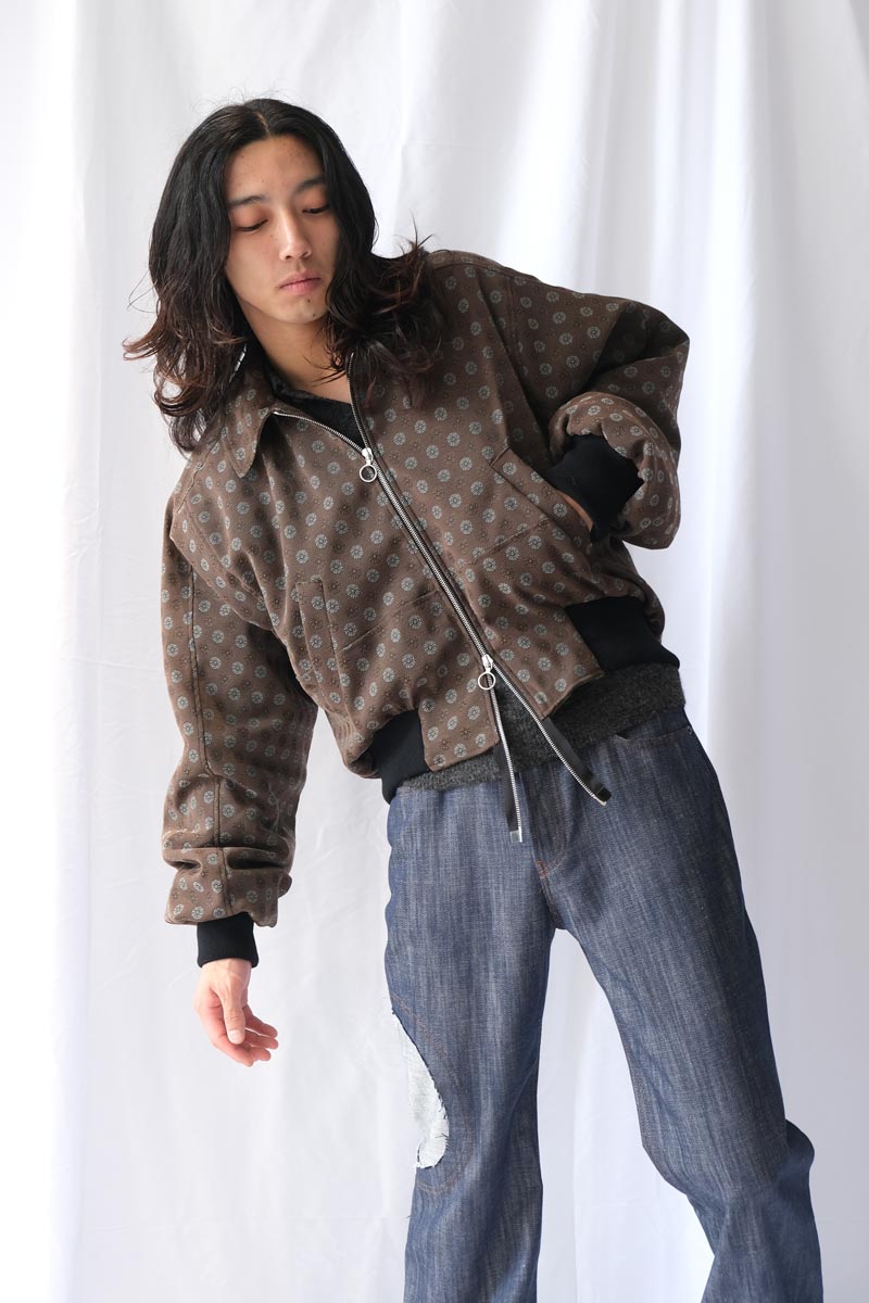 BOTTOM HEAVY BOMBER / BROWN [30%OFF]