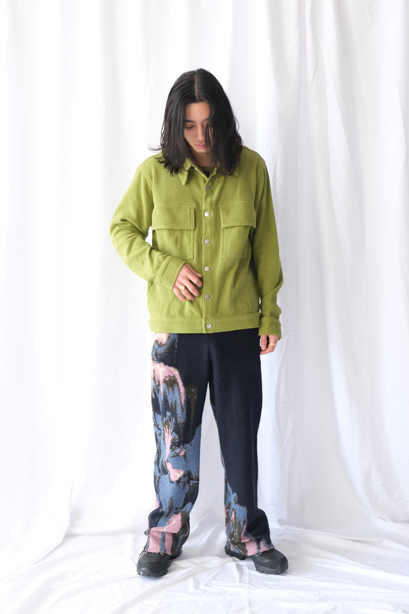 FORGE BUTTON JACKET / GRASS