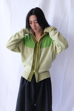 Load image into Gallery viewer, HALF MOON RACER ZIP-UP / GREEN