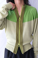 Load image into Gallery viewer, HALF MOON RACER ZIP-UP / GREEN