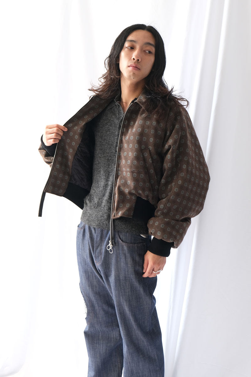 BOTTOM HEAVY BOMBER / BROWN [30%OFF]