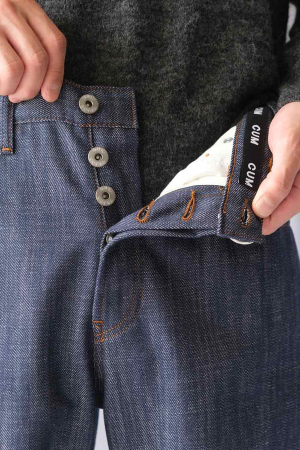 CIRCLE WINDOW JEANS / TRUE INDIGO