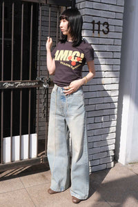SKID JEANS / HEAVY BLACK VINTAGE 