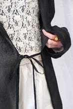 画像をギャラリービューアに読み込む, RECYCLE PL MESH HOODIE SHIRT / BLACK