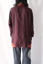 Load image into Gallery viewer, SAG ARM FLEX SHIRT / RED/AUBERGINE [30%OFF]