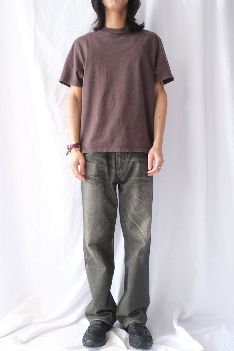 BOX T-SHIRT / WORN BROWN LEGACY JERSEY