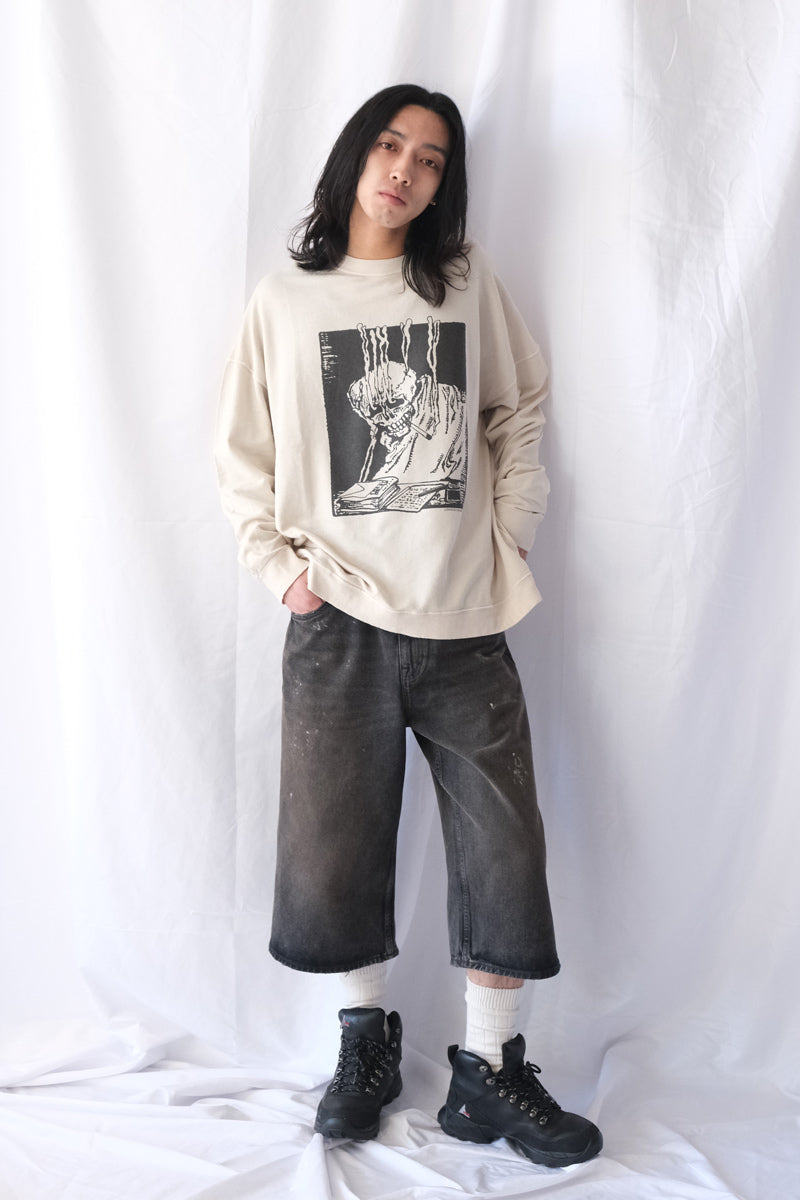 SLACK SWEATSHIRT / ANGRY FAN MAIL PRINT
