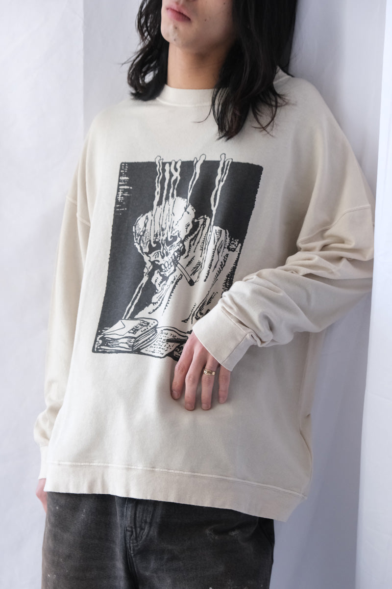 SLACK SWEATSHIRT / ANGRY FAN MAIL PRINT