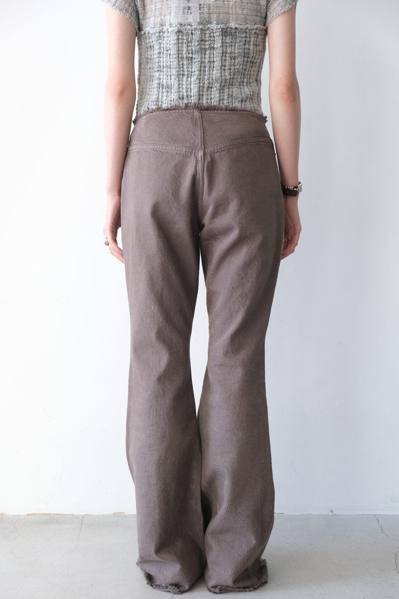 SURF STUD TROUSERS / STONE GREY MARBLE