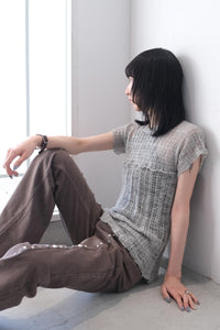 SUNNY TEE / ICE GREY SLUB