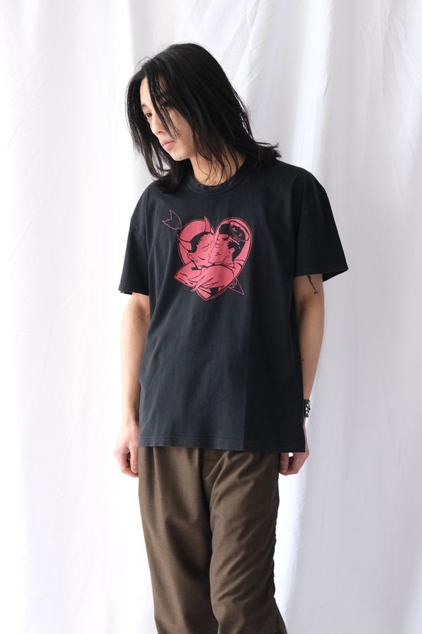 LOOSE T-SHIRT / LOVE STORY PRINT