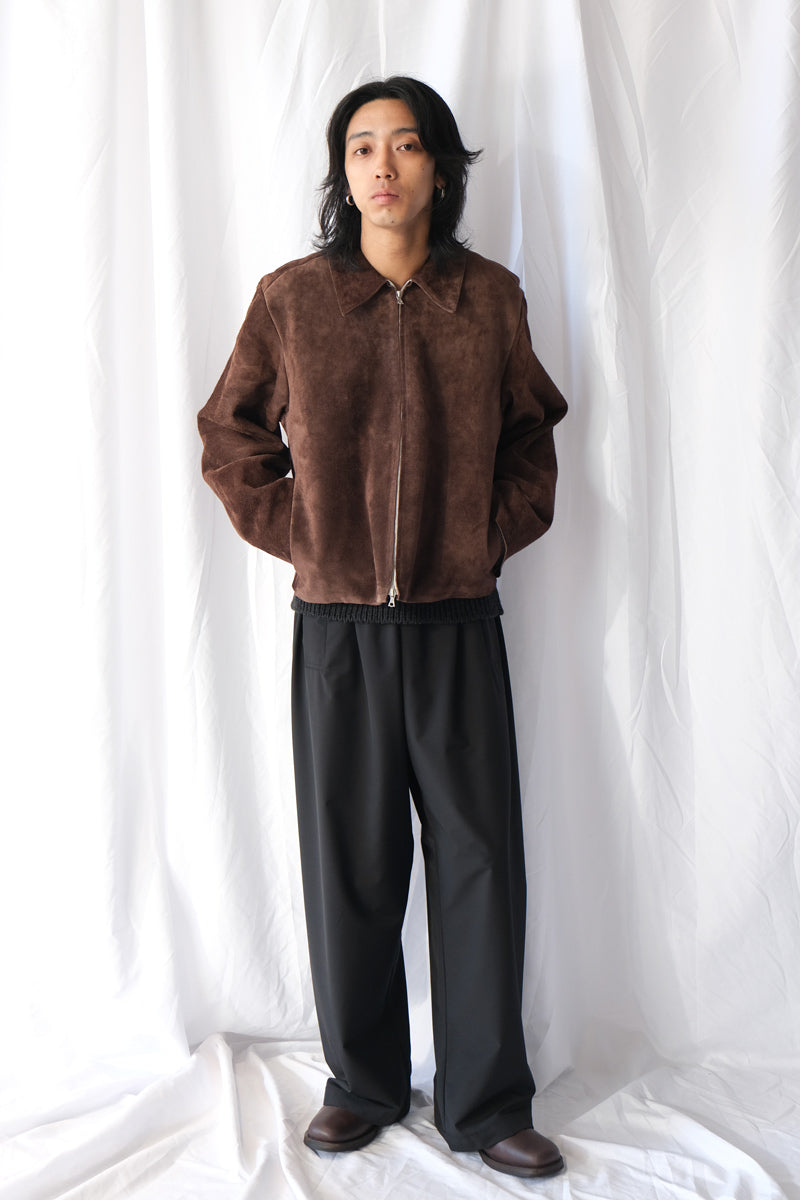 S19 NO.285 SUEDE POCKET JACKET / BROWN SUEDE [金沢店]