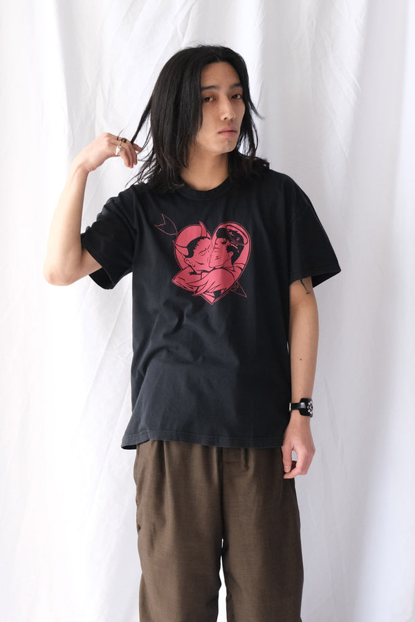 LOOSE T-SHIRT / LOVE STORY PRINT