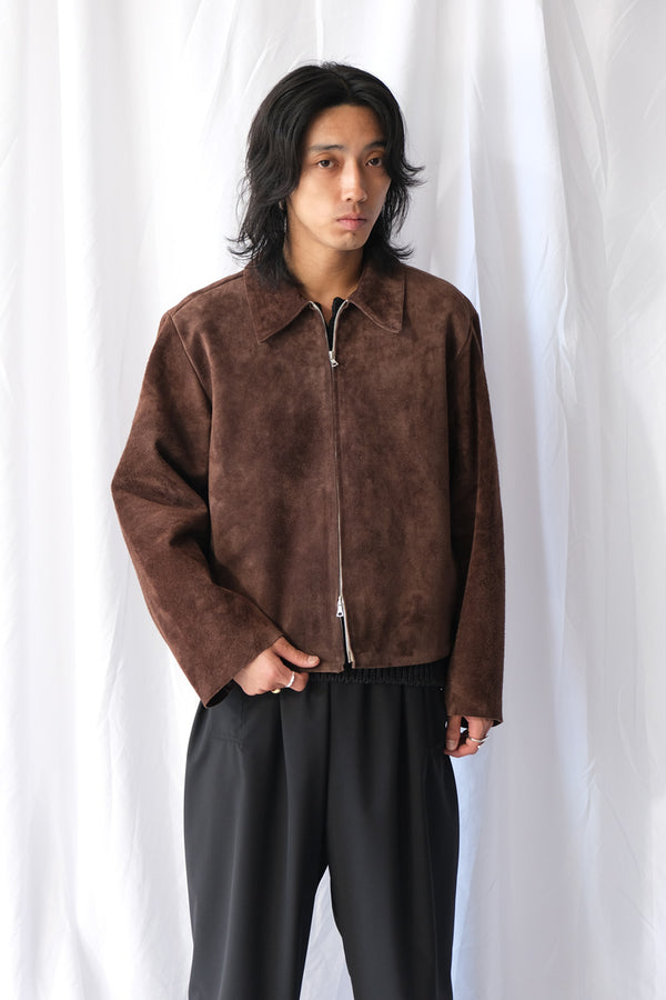 S19 NO.285 SUEDE POCKET JACKET / BROWN SUEDE [金沢店]
