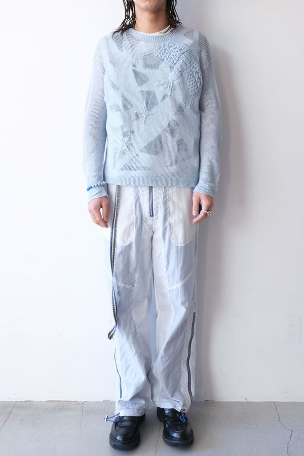 BIRD MESH KNIT / SKY [20%OFF]