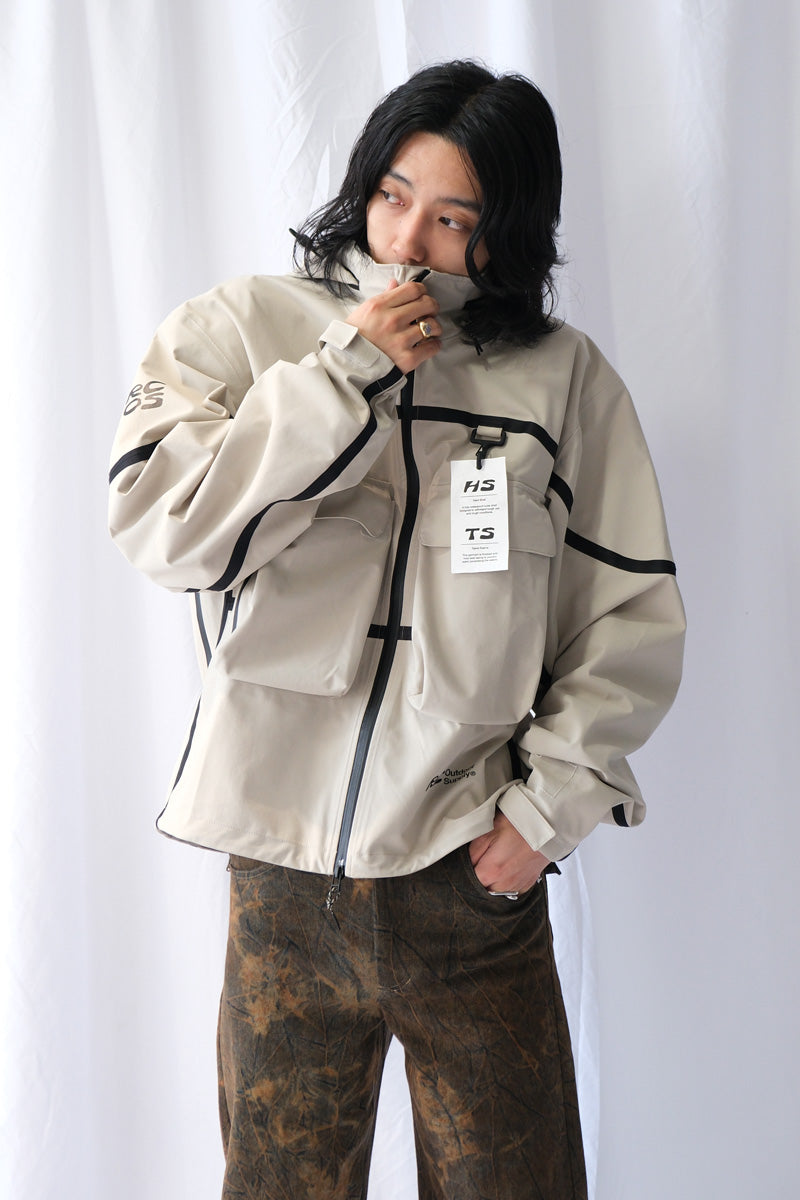 OWENS SHELL JACKET / SAND