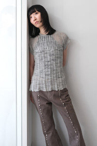 SUNNY TEE / ICE GREY SLUB