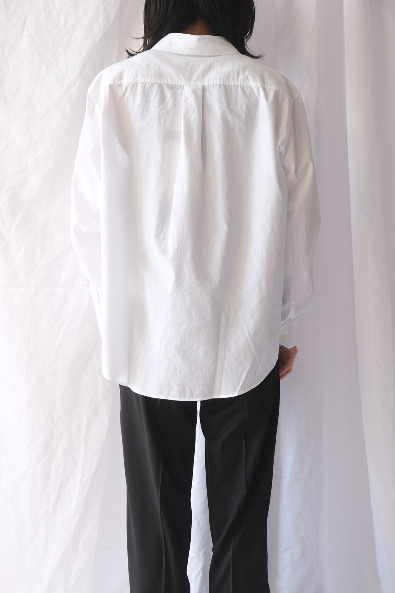 BEYOND SHIRT / WHITE 리퀴드 포플린
