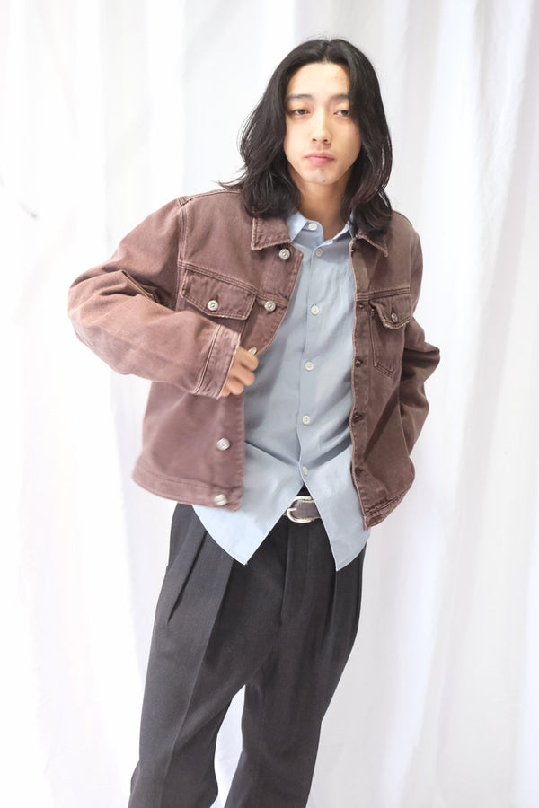 ORIGIN JACKET / OVERDYED CHOCO MELON