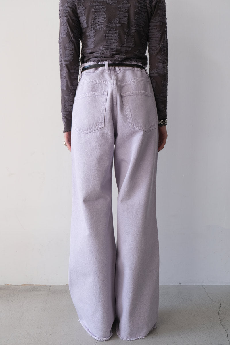 DAWN TROUSERS / LAVENDER TINT