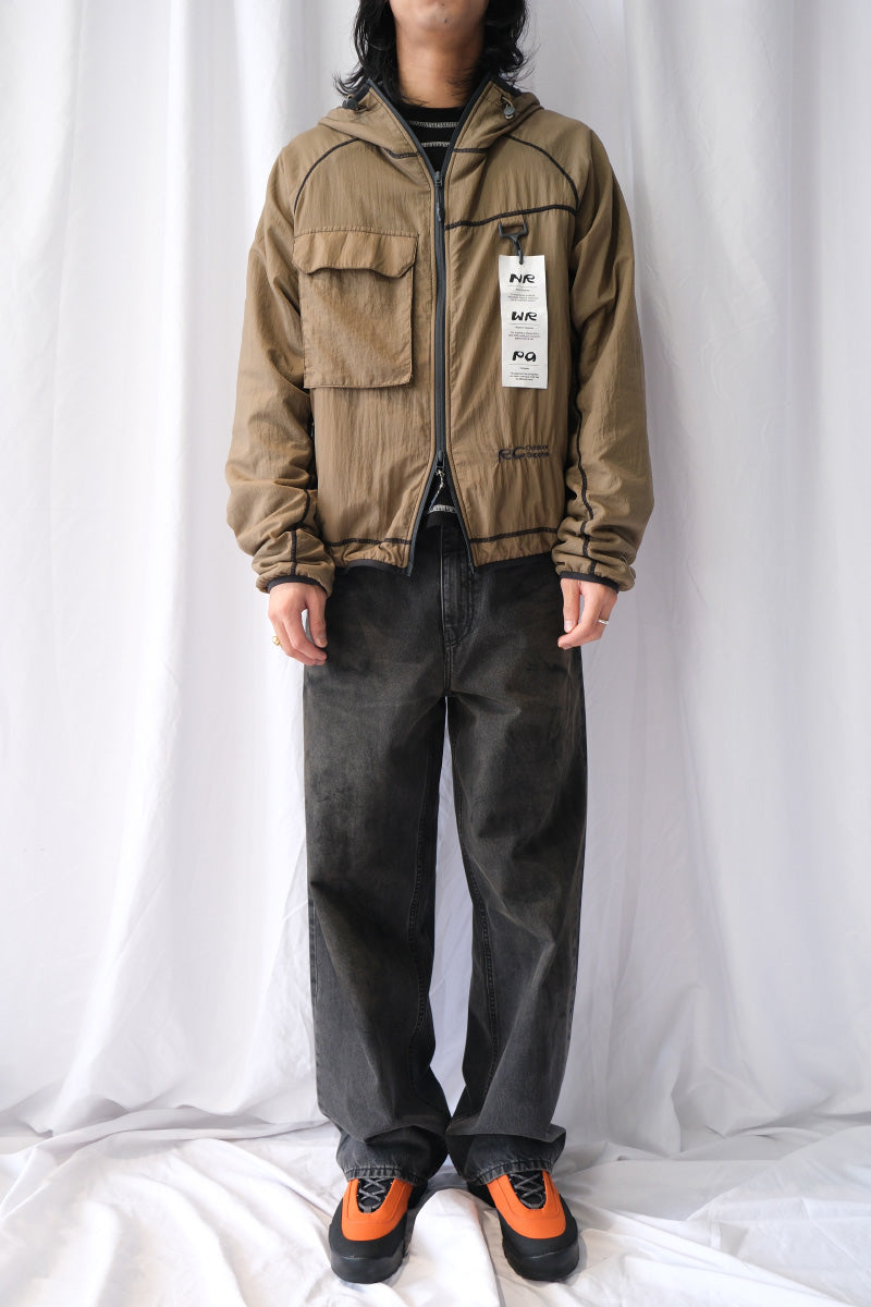 FLEECE LINED GRIFFITH RUNNING JACKET / OCHRE