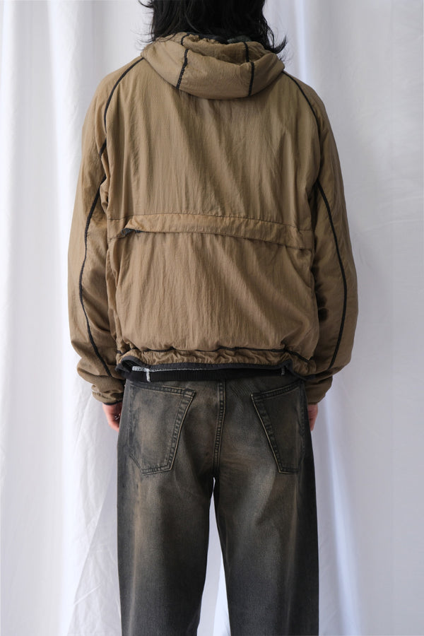 FLEECE LINED GRIFFITH RUNNING JACKET / OCHRE