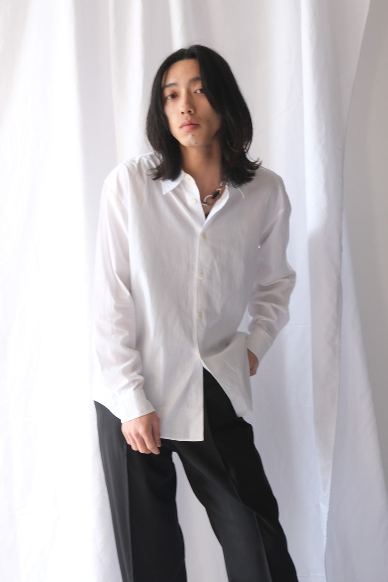 BEYOND SHIRT / WHITE 리퀴드 포플린