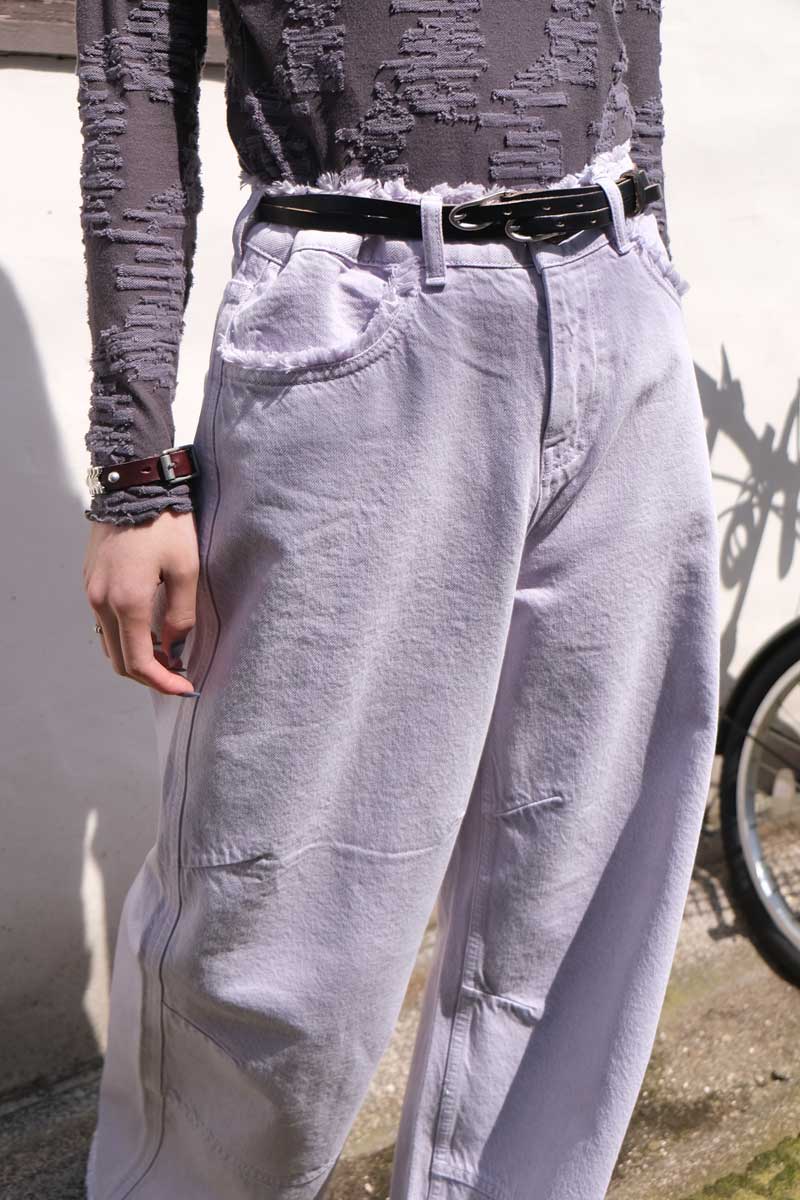 DAWN TROUSERS / LAVENDER TINT