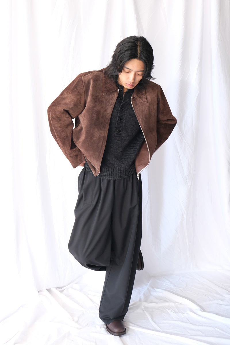 S19 NO.285 SUEDE POCKET JACKET / BROWN SUEDE [金沢店]
