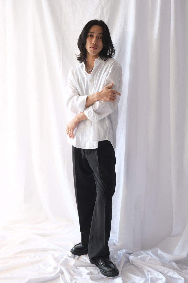 BEYOND SHIRT / WHITE 리퀴드 포플린