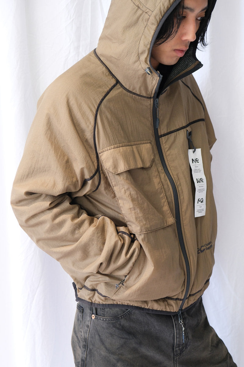 FLEECE LINED GRIFFITH RUNNING JACKET / OCHRE