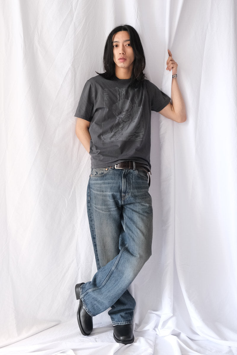 BOX T-SHIRT / ANGRY FAN MAIL PRINT